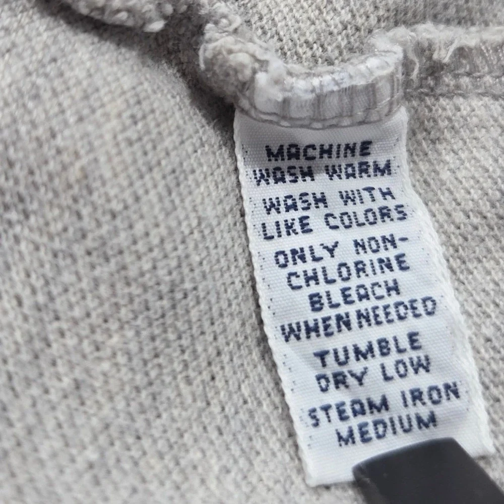 Polo Ralph Lauren Polo Shirt Mens XL Light Gray Short Sleeve Cotton Vintage